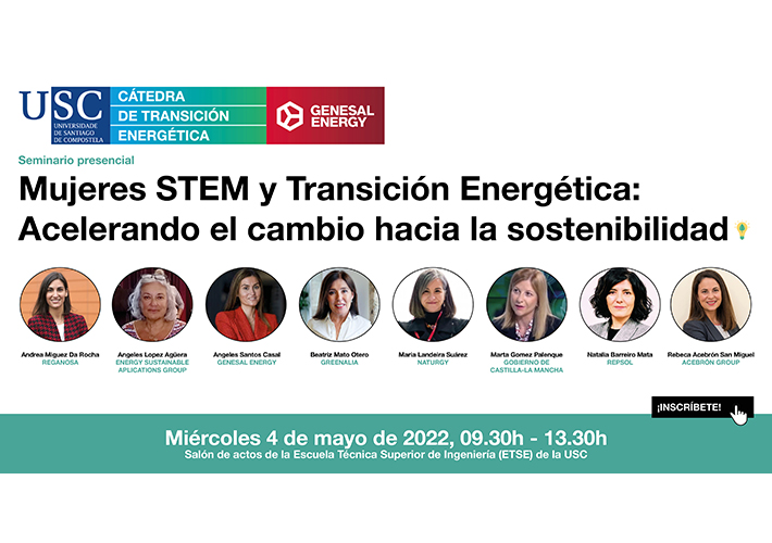 Foto Las mujeres STEM protagonizan el I Seminario de la Cátedra de Transición Energética Genesal Energy 